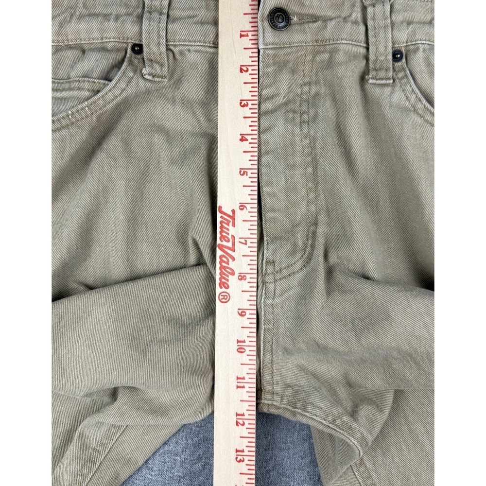 True Craft Relaxed Fit Khaki Jeans Mens 38x30 Stretch Tan Casual Pants - Picture 6 of 9
